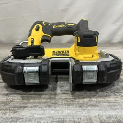 AS-IS DEWALT ATOMIC 20V MAX Cordless Brushless Compact 1-3/4 in. Bandsaw (Tool Only)