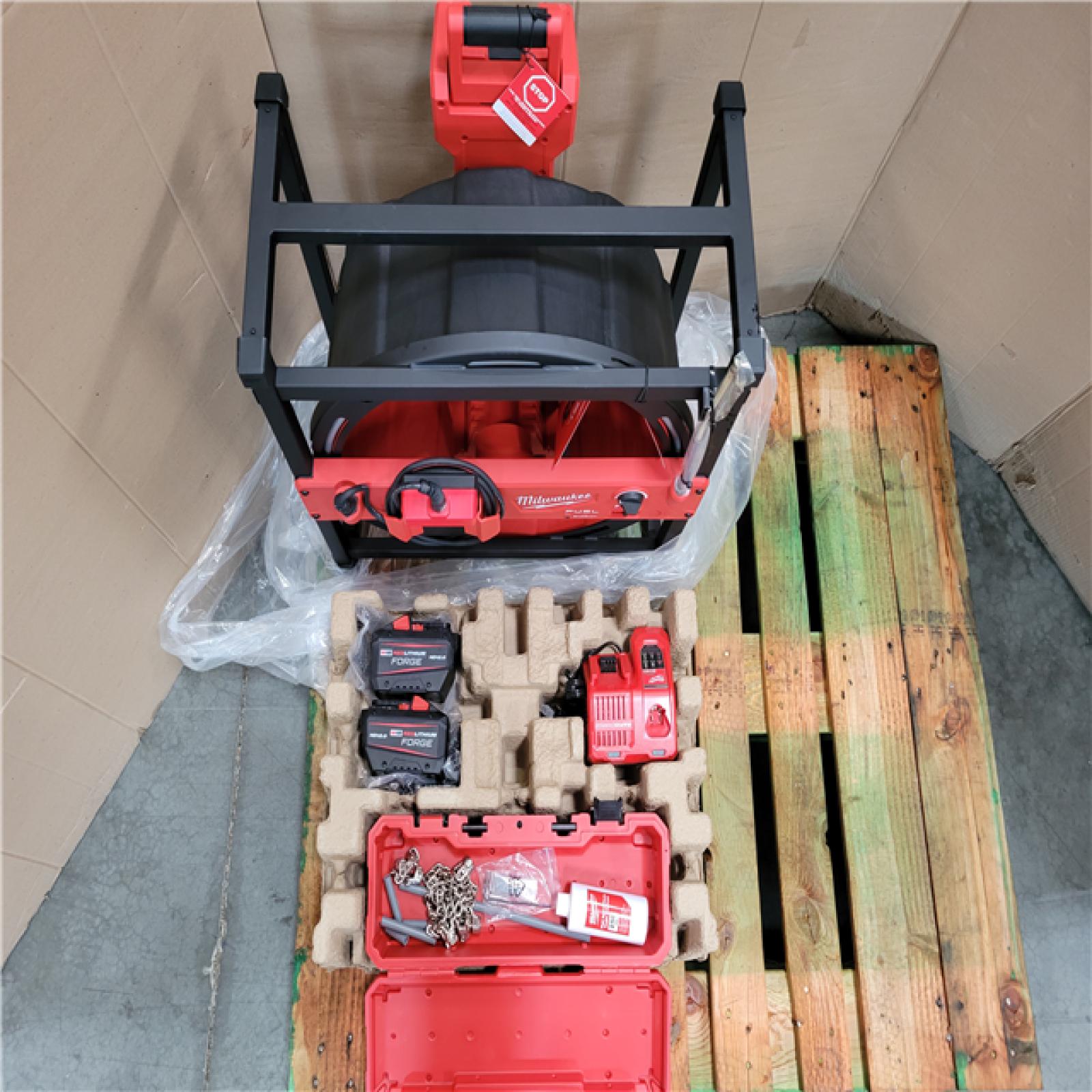 CALIFORNIA AS-IS MILWAUKEE HIGH SPEED CHAIN SNAKE