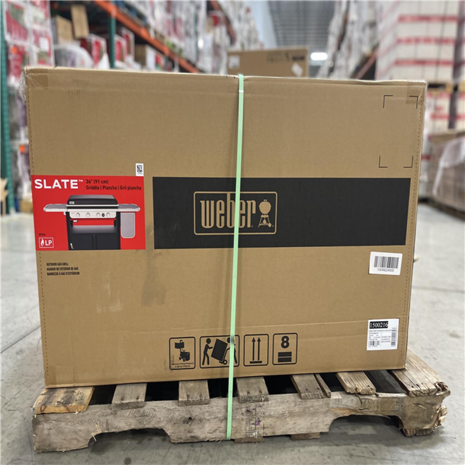 DALLAS LOCATION- Weber Slate 36-in Rust-Resistant Propane Griddle