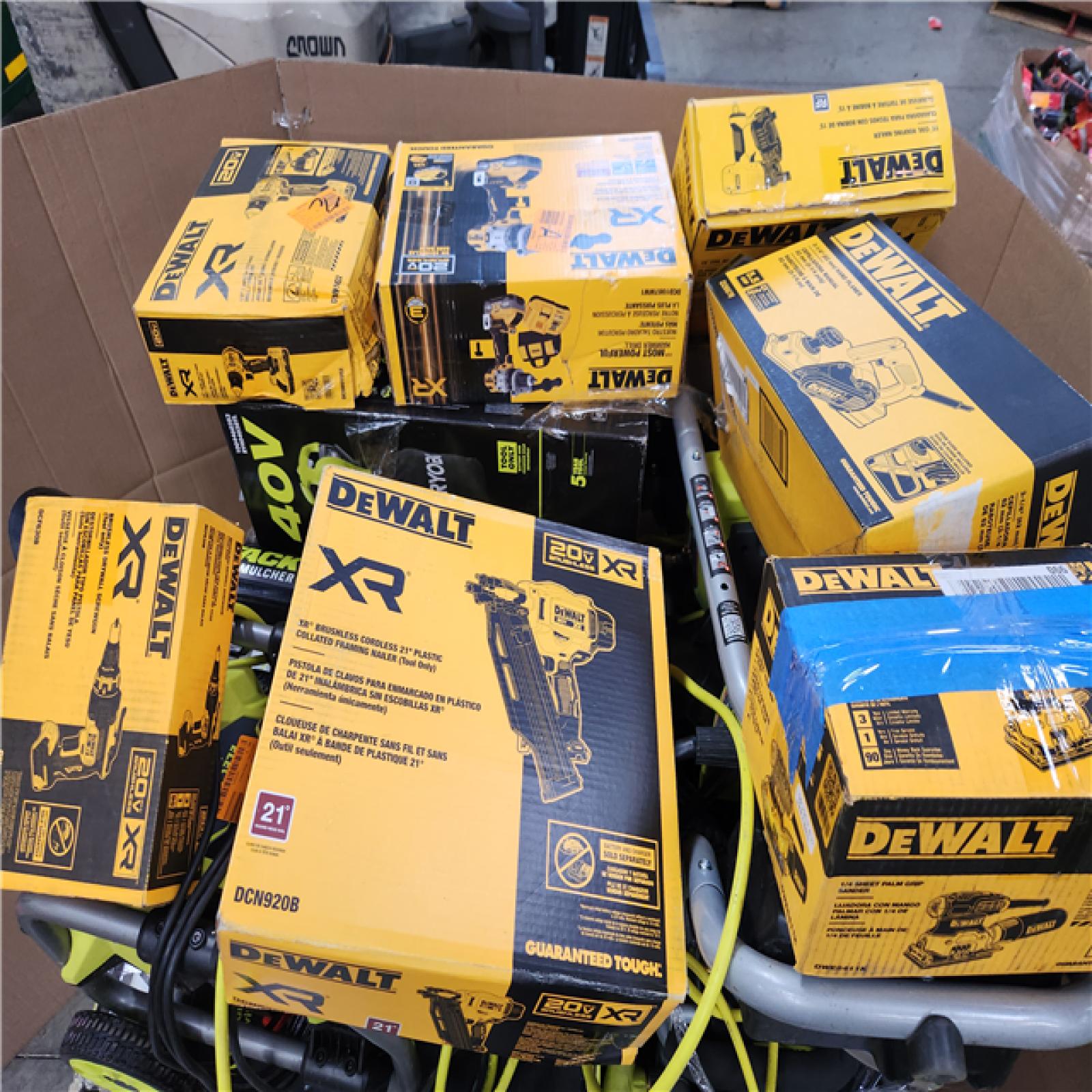 CALIFORNIA AS-IS TOOL PALLET