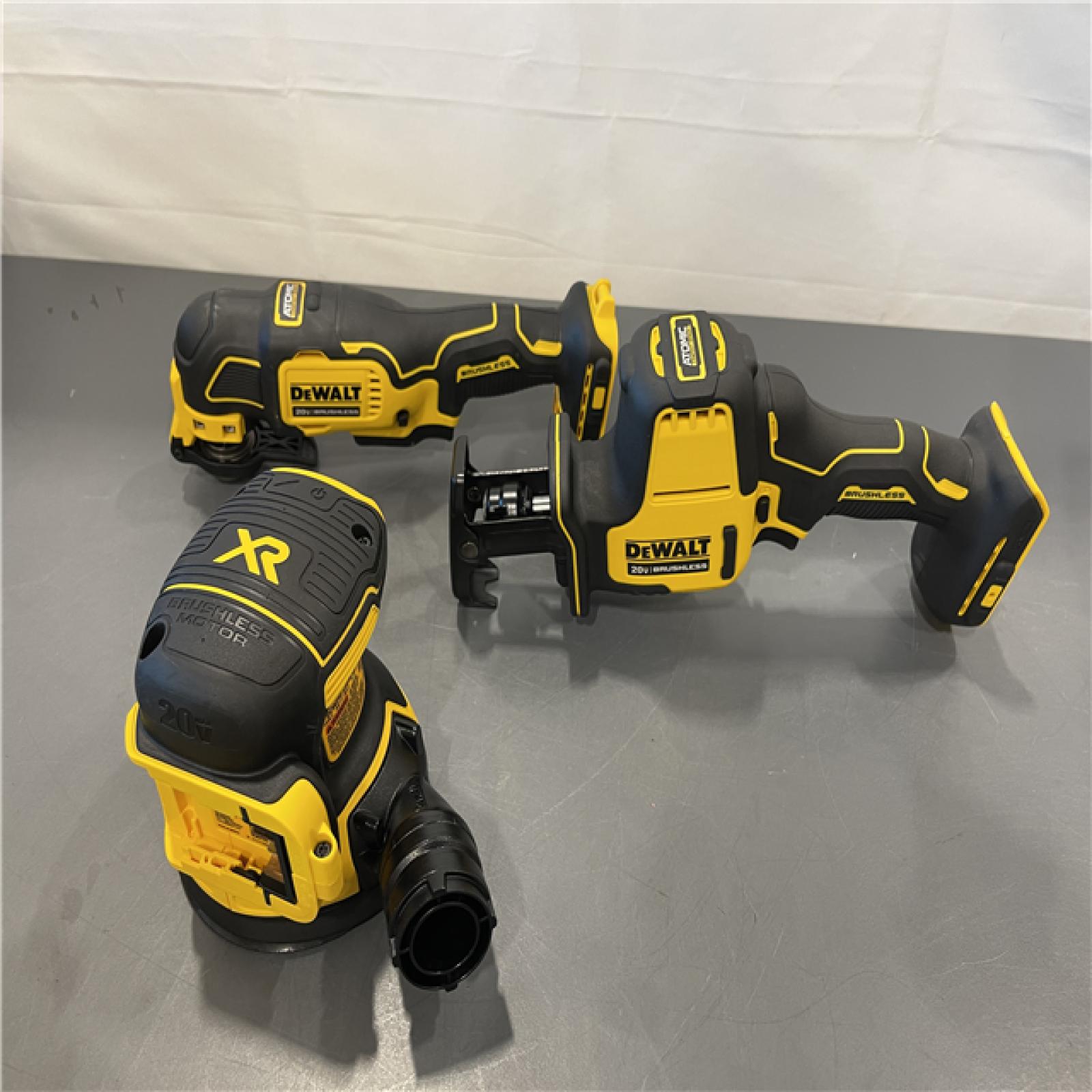 AS-IS - DEWALT 20-Volt MAX Lithium-Ion Cordless 7-Tool Combo Kit with 2.0 Ah Battery, 5.0 Ah Battery and Charger
