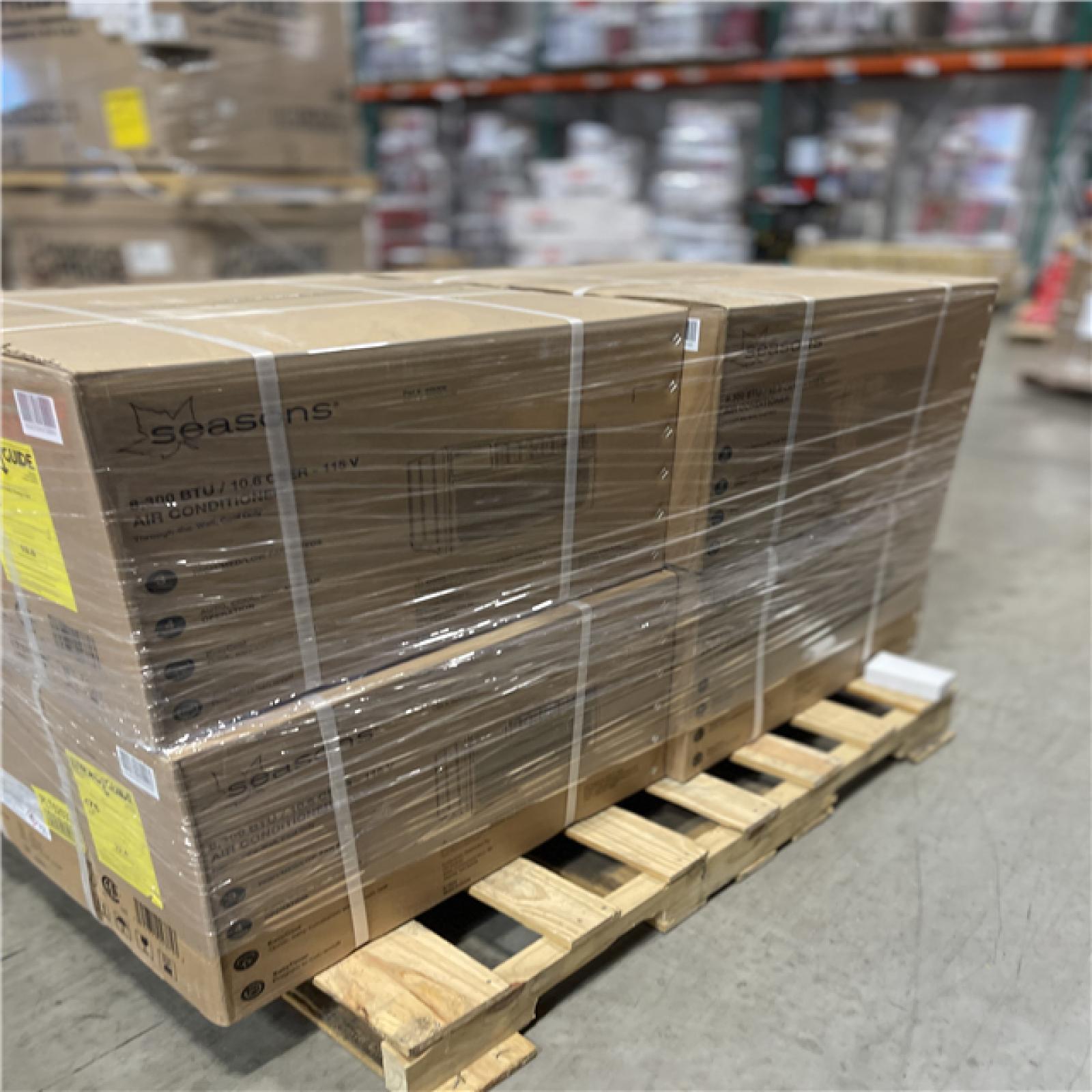 DALLAS LOCATION- NEW!- Seasons 8 000 BTU 115 V Through-The-Wall Cool-Only Air Conditioner (4 UNITS)