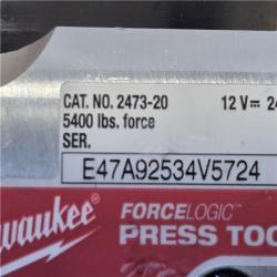 AS-IS Milwaukee M12 12V Force Logic Cordless Press Tool (Tool-Only)
