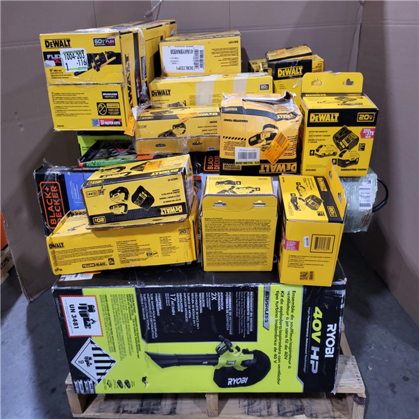 CALIFORNIA AS-IS TOOL PALLET