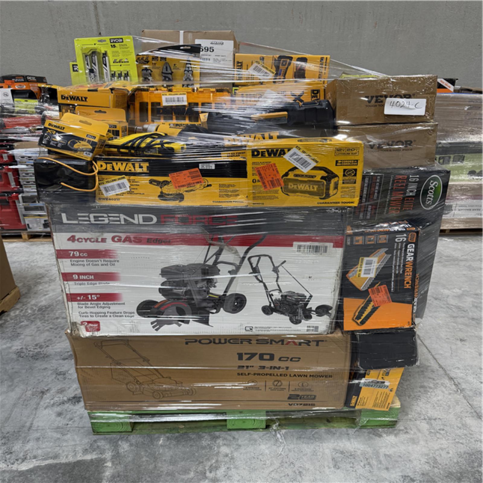 Atlanta Location AS-IS Tools Partial Truckload (6 Pallets) 4024-C