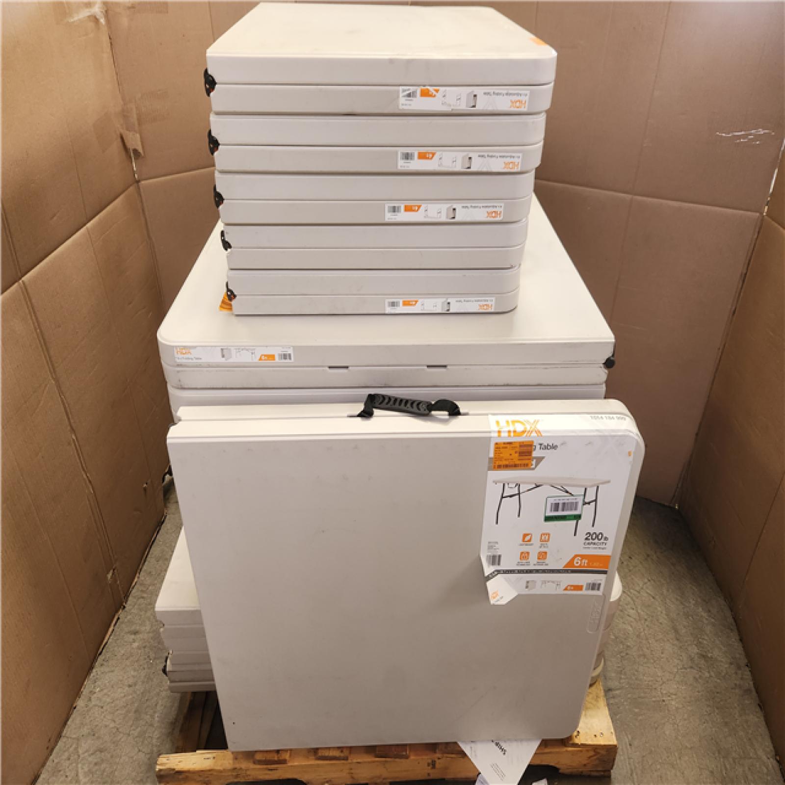 Phoenix LIKE NEW Mixed HDX Folding Tables (17-Tables)