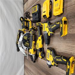 AS-IS Dewalt 20-Volt MAX ToughSystem Lithium-Ion 6-Tool Cordless Combo Kit