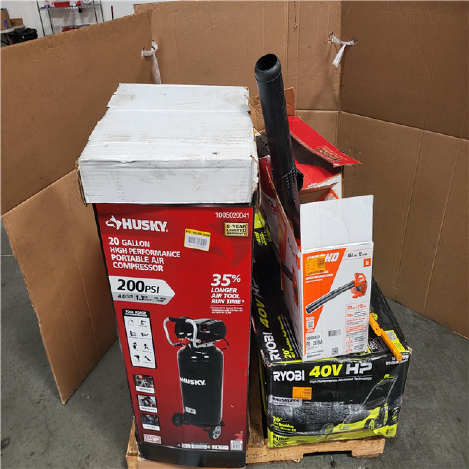 CALIFORNIA AS-IS OUTDOOR POWER EQUIPMENT