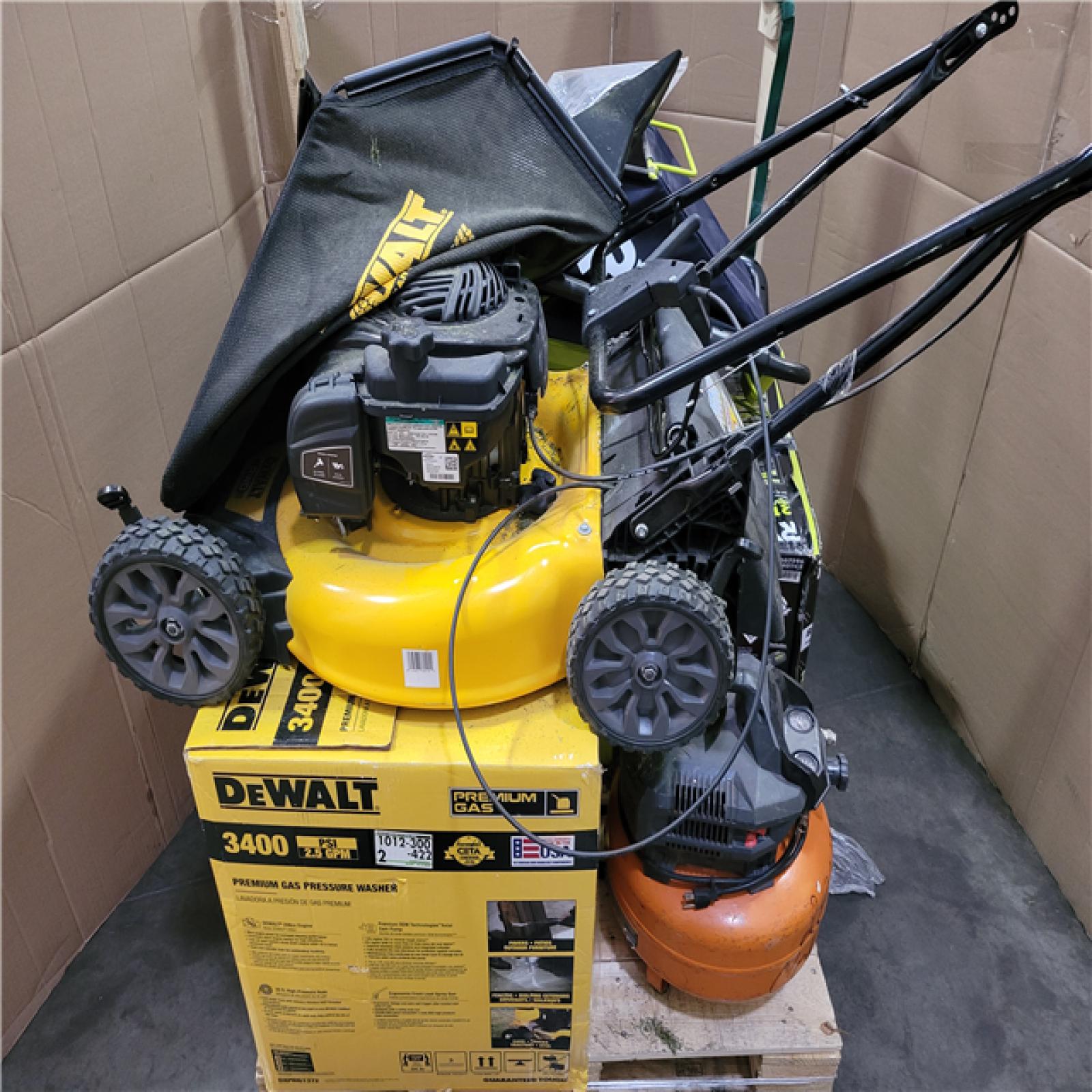 CALIFORNIA AS-IS OUTDOOR POWER EQUIPMENT