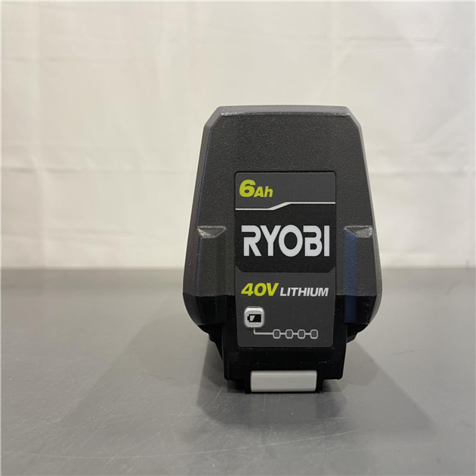 AS-IS - RYOBI 40-Volt 6.0 Ah High Capacity Lithium-Ion Battery