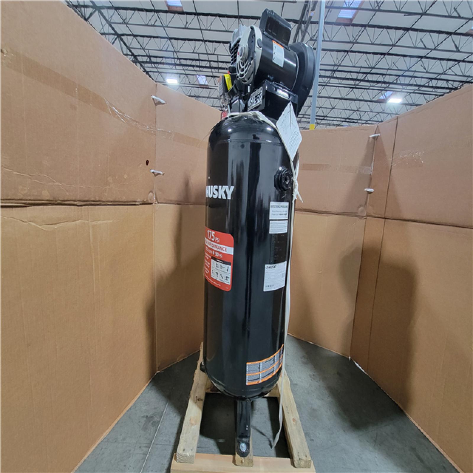 CALIFORNIA AS-IS HUSKY AIR COMPRESSOR