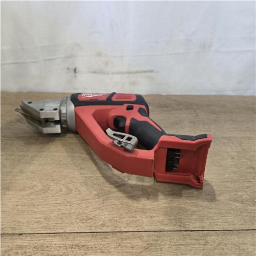 AS-IS Milwaukee 18-Volt Lithium-Ion Cordless 18-Gauge Double Cut Metal Shear (Tool-Only)