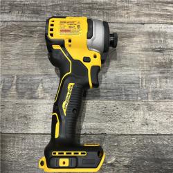 AS-IS DEWALT Atomic 20V Max Lithium-Ion Brushless Cordless Compact 1/4 in. Impact Driver Kit