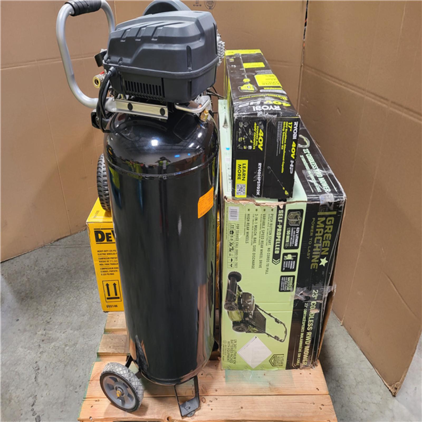 CALIFORNIA AS-IS OUTDOOR POWER EQUIPMENT