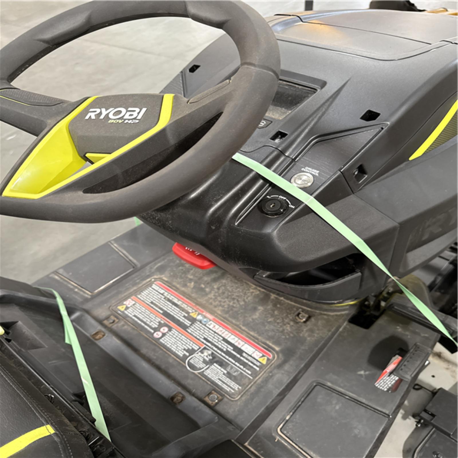 California AS-IS Ryobi 80V HP Riding Mower