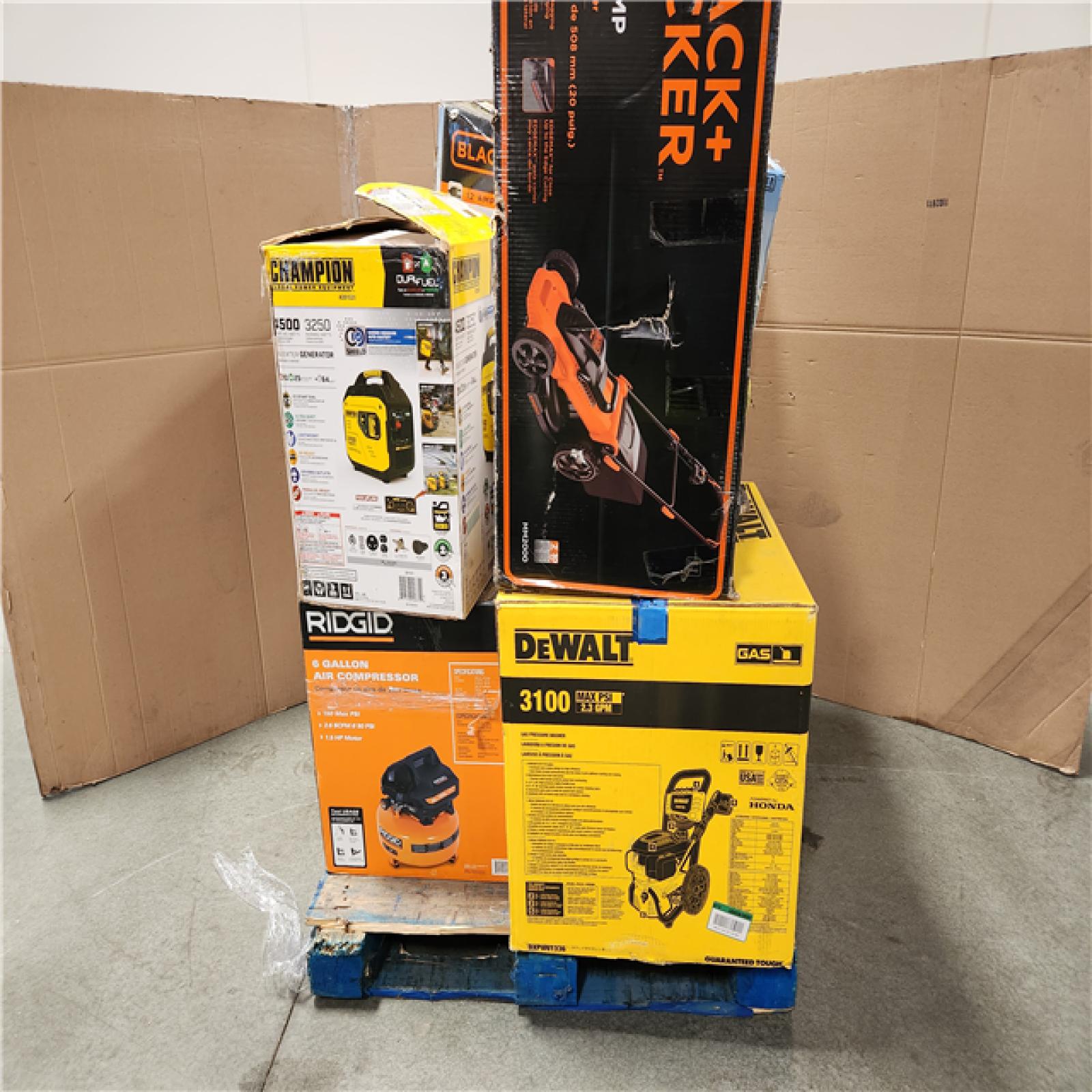 CALIFORNIA AS-IS OUTDOOR POWER EQUIPMENT