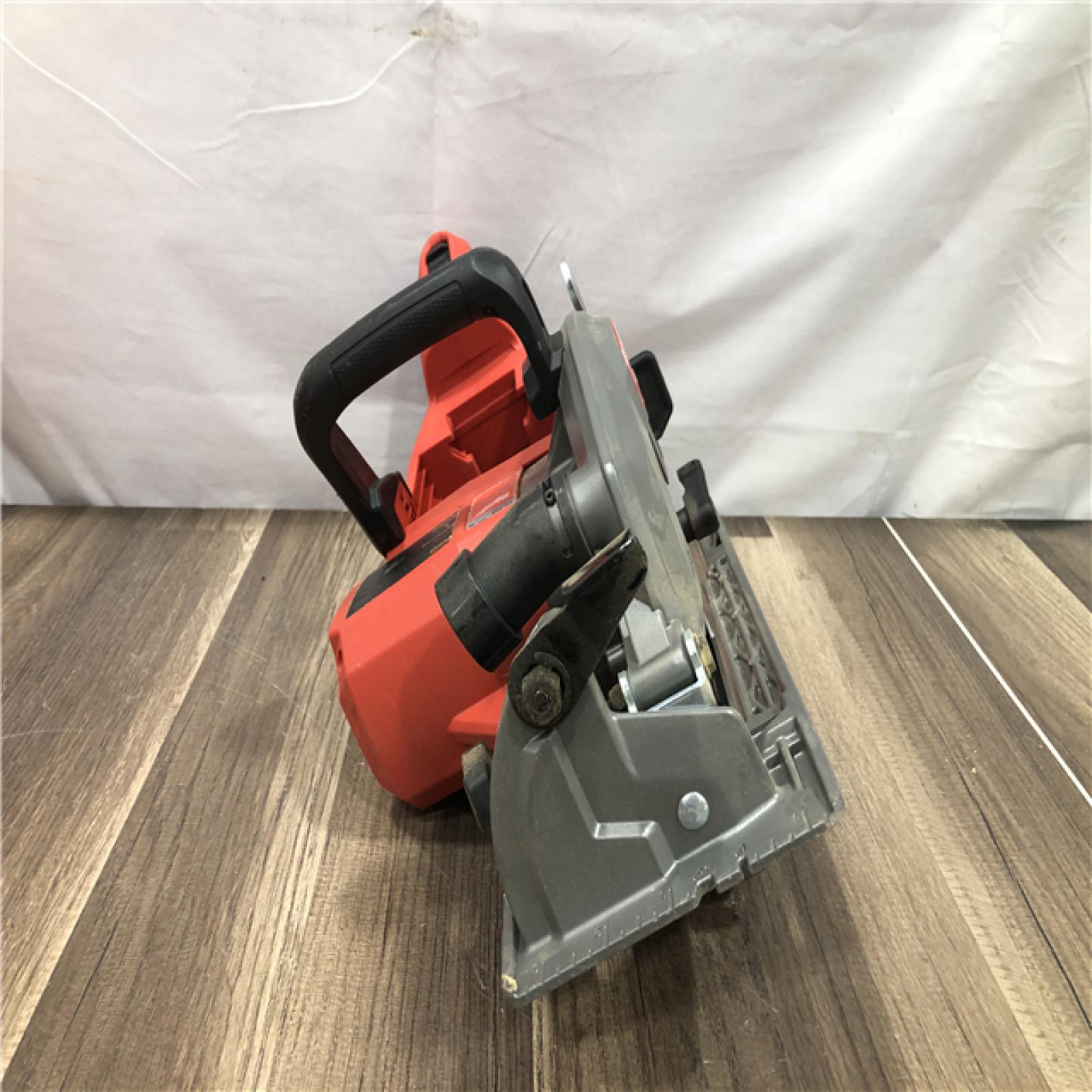 AS-IS Milwaukee FUEL 18V Lithium-Ion Cordless 7-1/4 in. Rear Handle Circular Saw (Tool-Only)