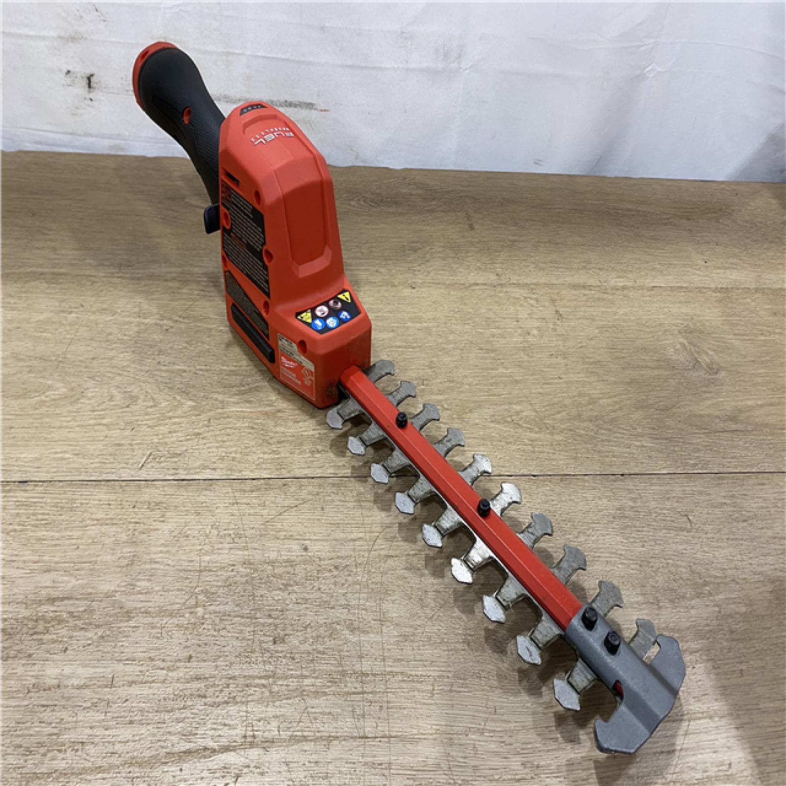 AS-IS Milwaukee FUEL 8 in. 12V Lithium-Ion Brushless Cordless Hedge Trimmer (Tool-Only)
