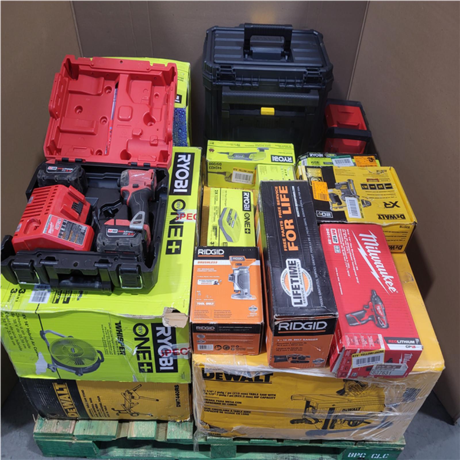 CALIFORNIA AS-IS TOOL PALLET