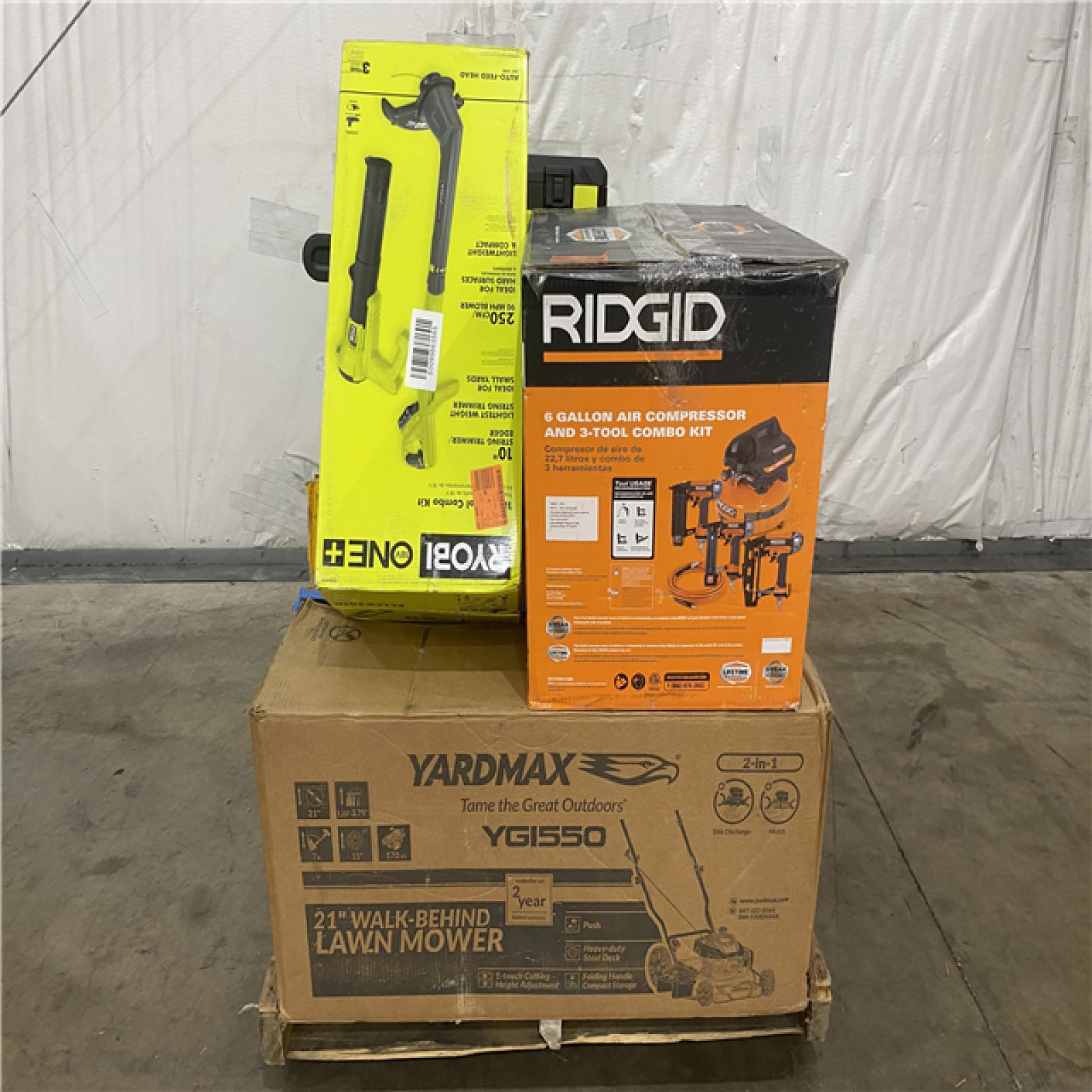 Houston Location AS IS - outdoor pallet
