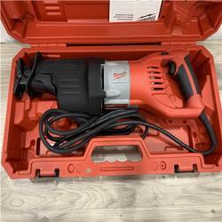 AS-IS Milwaukee 6538-21 15.0 Amp Super Sawzall Reciprocating Saw with Carrying Case