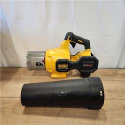 AS-IS- DEWALT FLEXVOLT 60V MAX 125 MPH 600 CFM Brushless Cordless Battery Powered Blower (Tool Only)