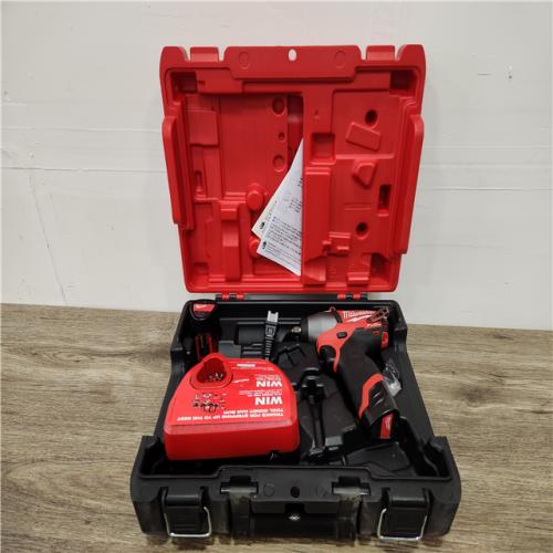 Phoenix Location NEW NEW Milwaukee 2454-22 M12 Fuel 3/8 Variable Speed Impact Wrench Kit (Includes 2 Batteries and 1 Charger)