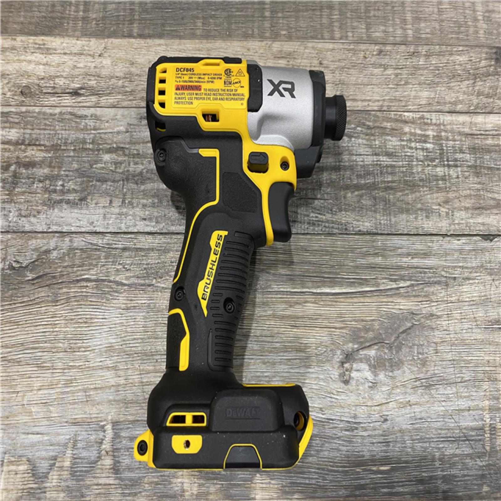 AS-IS DEWALT 20-Volt Maximum XR Lithium-Ion Cordless Brushless 1/4 in. 3-Speed Impact Driver Kit