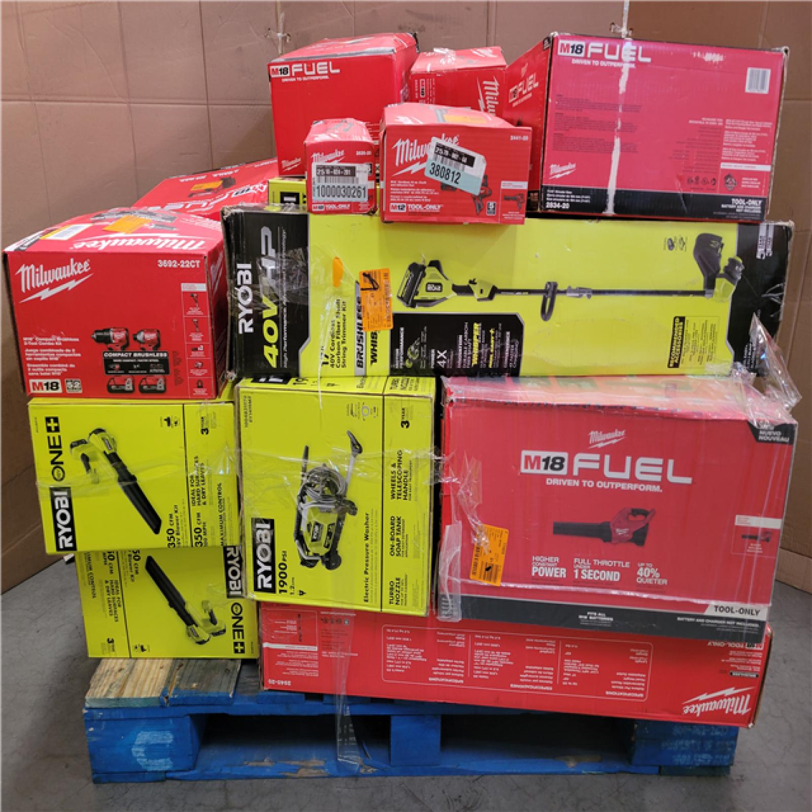 CALIFORNIA AS-IS TOOL PALLET