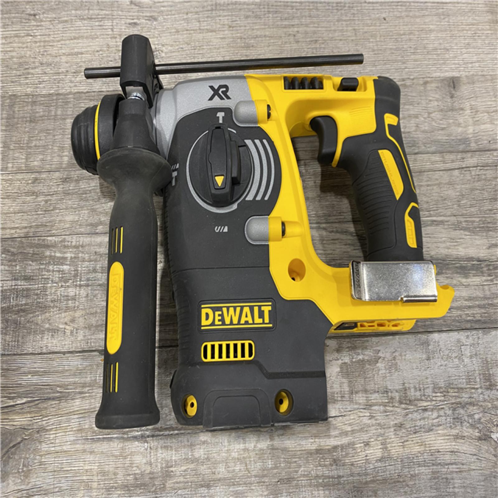 AS-IS DEWALT 20V MAX XR Cordless Brushless 1 in. SDS Plus L-Shape Rotary Hammer (Tool Only)