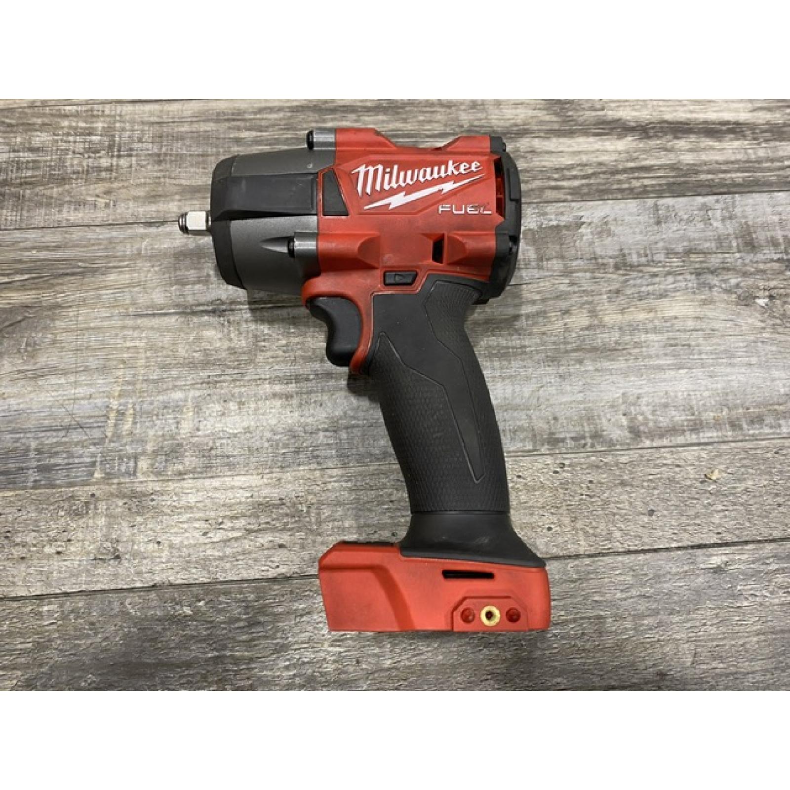 AS-IS Milwaukee FUEL GEN-2 18V Lithium-Ion Mid Torque Brushless Cordless 3/8 in. Impact Wrench with Friction Ring (Tool-Only)