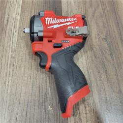 AS-IS Milwaukee M12 FUEL M12 3/8 in. Cordless Brushless High Torque Impact Wrench Tool Only