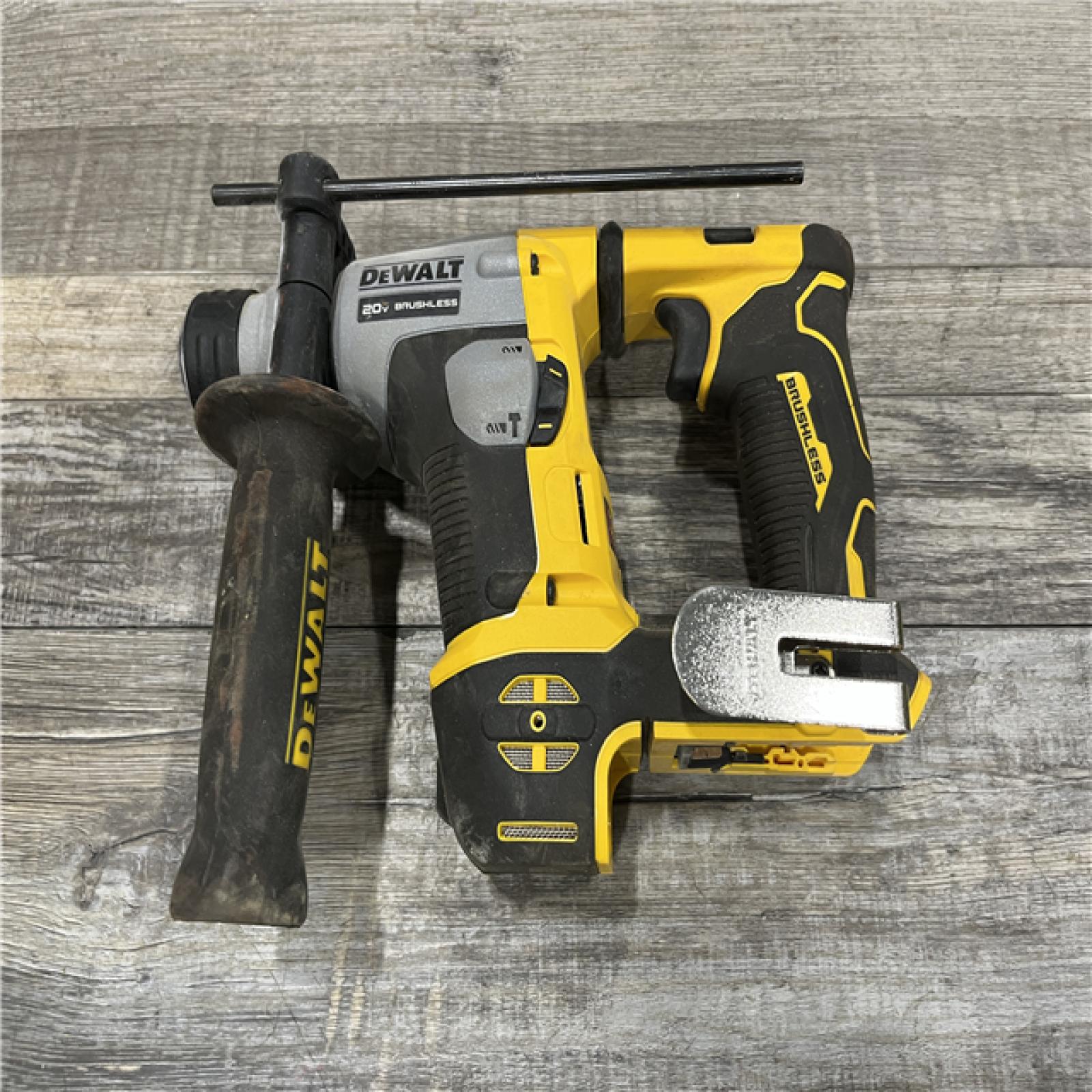 AS-IS DEWALT ATOMIC 20V MAX Cordless Brushless Ultra-Compact 5/8 in. SDS Plus Hammer Drill (Tool Only)