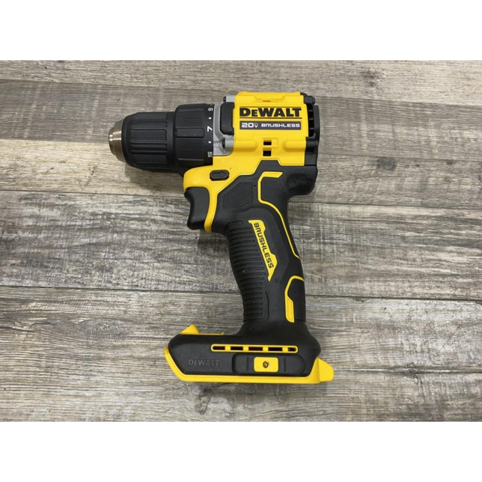 AS-IS DEWALT Atomic 20V Lithium-Ion Cordless Compact 1/2 in. Drill/Driver Kit