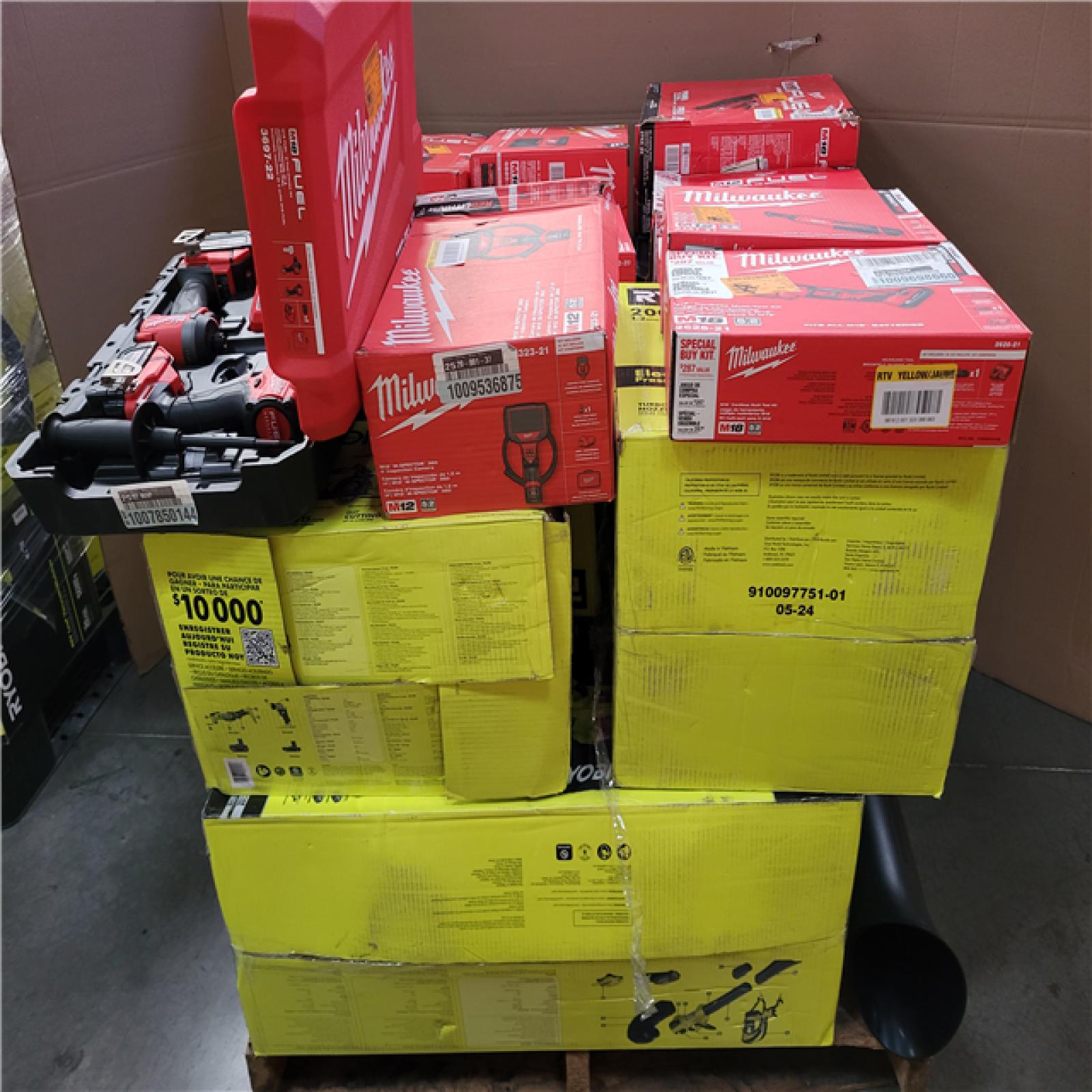 CALIFORNIA AS-IS TOOL PALLET