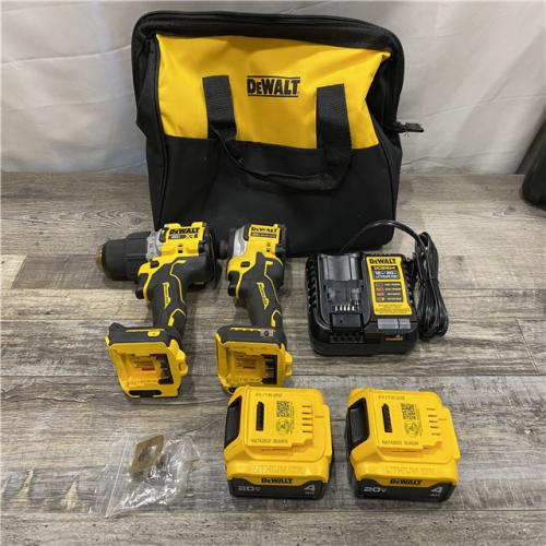 AS-IS DEWALT 20V MAX XR Hammer Drill/ Impact Driver Kit