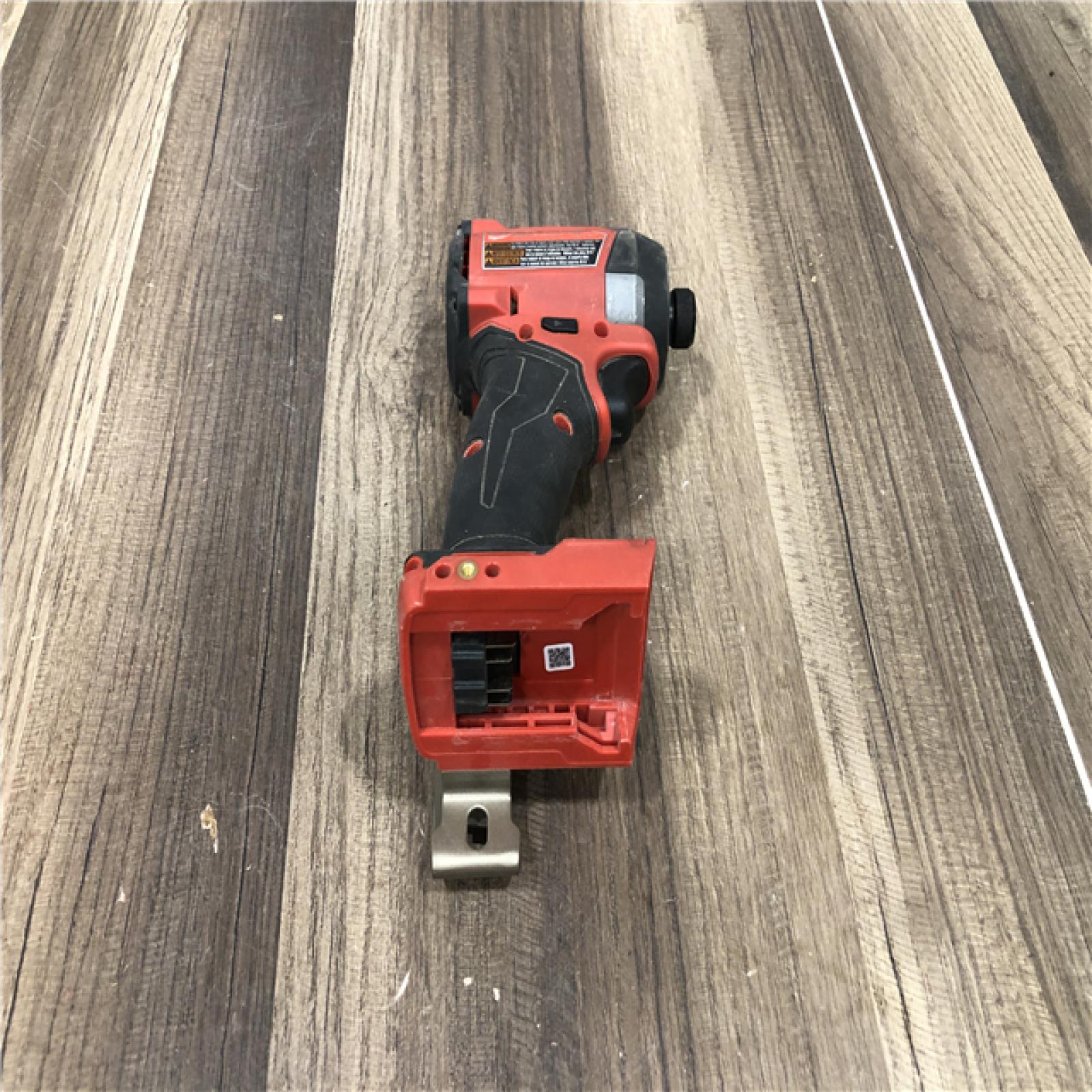 AS-IS Milwaukee FUEL 18V Lithium-Ion Brushless Cordless 1/4 in. Hex Impact Driver (Tool-Only)