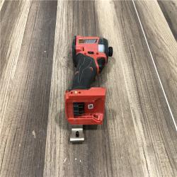 AS-IS Milwaukee FUEL 18V Lithium-Ion Brushless Cordless 1/4 in. Hex Impact Driver (Tool-Only)