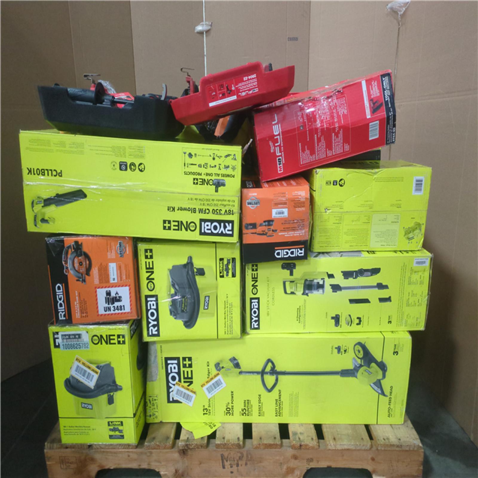 CALIFORNIA AS-IS TOOL PALLET