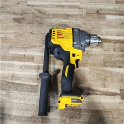 Houston Location AS-IS DEWALT FLEXVOLT 60-Volt MAX Cordless Brushless 1/2 in. Mixer/Drill with E-Clutch (Tool-Only)