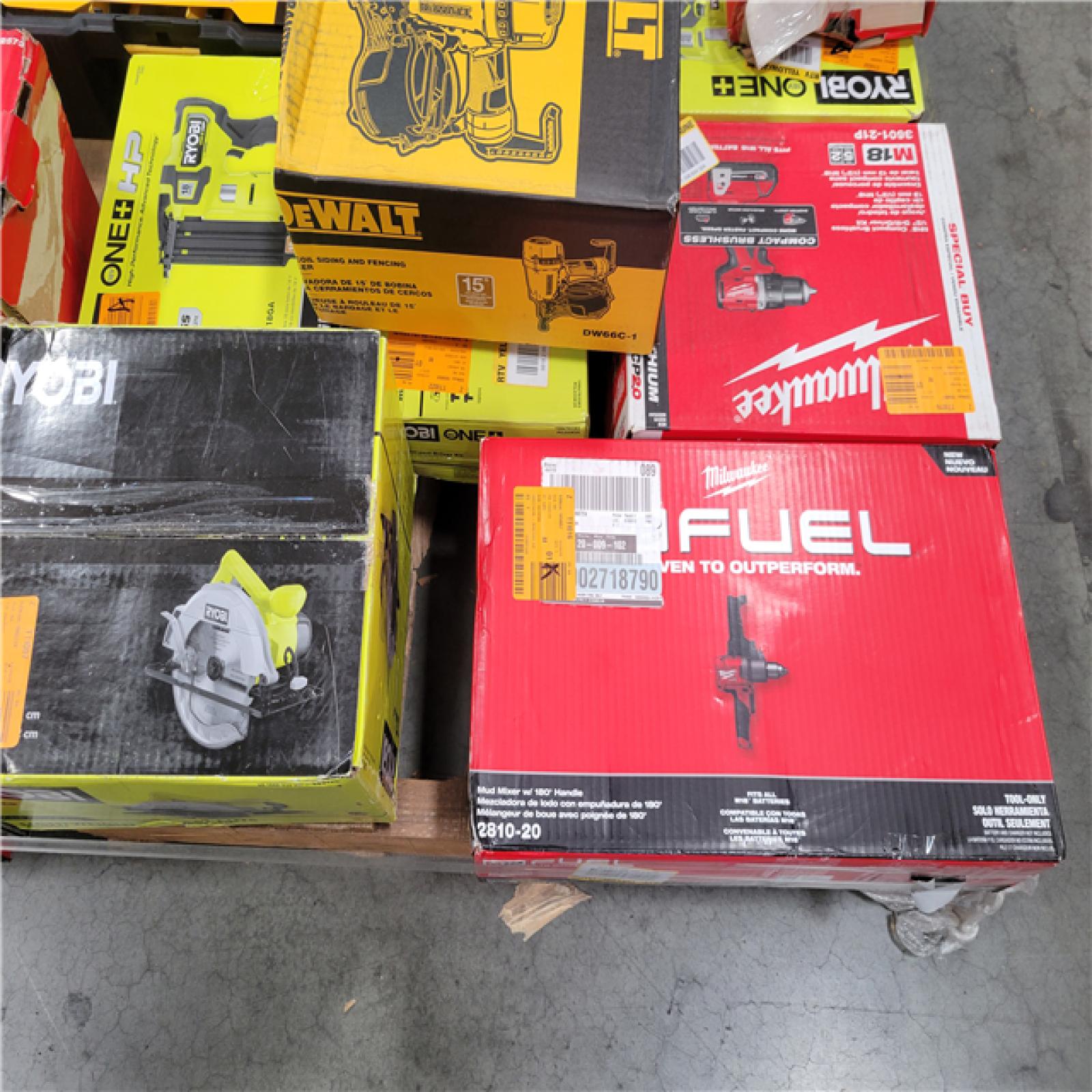 CALIFORNIA AS-IS TOOL PALLET
