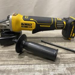 AS-IS DEWALT 20V XR Cordless 4-1/2. in. to 5 in. Variable Speed Angle Grinder (Tool Only)