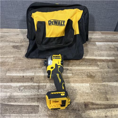 Houston Location AS-IS DEWALT ATOMIC 20V MAX Cordless Brushless Compact 1/4 in. Impact Driver (Tool Only)