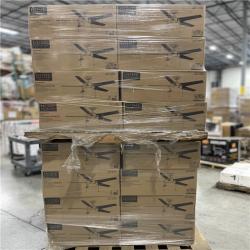 DALLAS LOCATION - Home Decorators Collection Windward 44 in. LED Brushed Nickel Ceiling Fan with Light Kit PALLET-(48 UNITS)