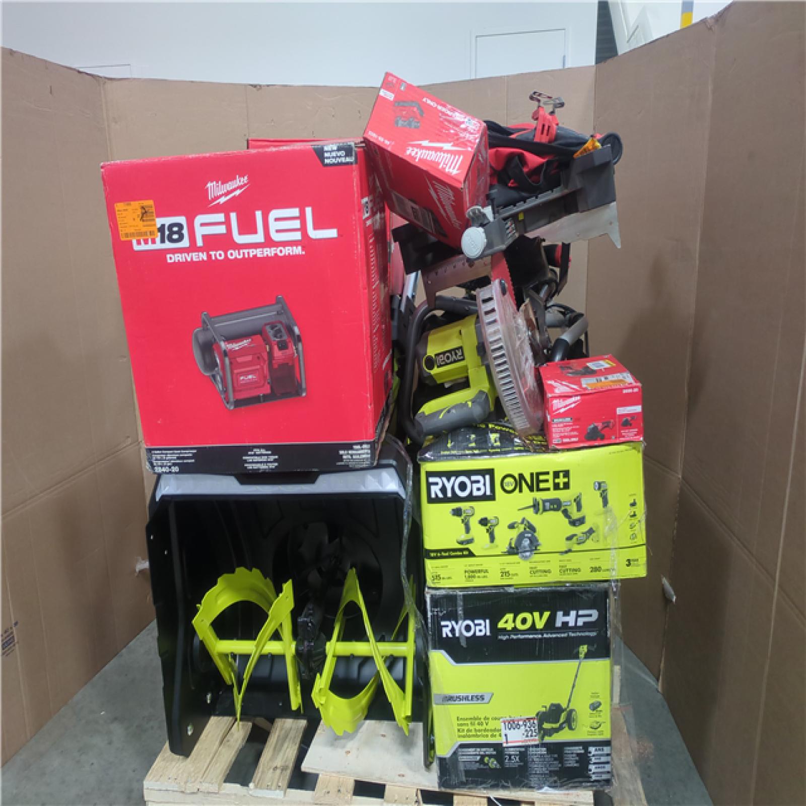 CALIFORNIA AS-IS TOOL PALLET