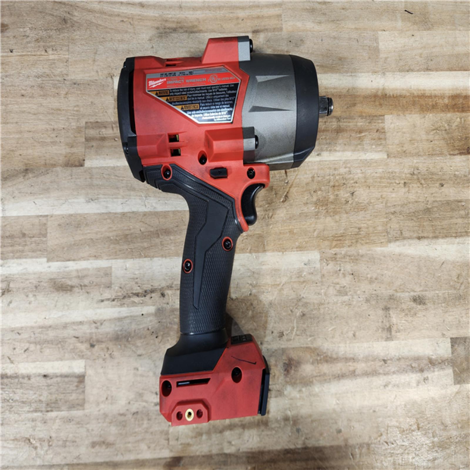 HOUSTON LOCATION - AS-IS Milwaukee FUEL 18V Lithium-Ion Brushless Cordless 1/2 in. Impact Wrench with Friction Ring (Tool-Only)