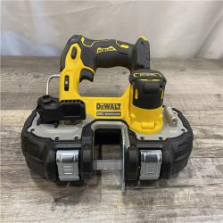 AS-IS DEWALT ATOMIC 20V MAX Cordless Brushless Compact 1-3/4 in. Bandsaw (Tool Only)