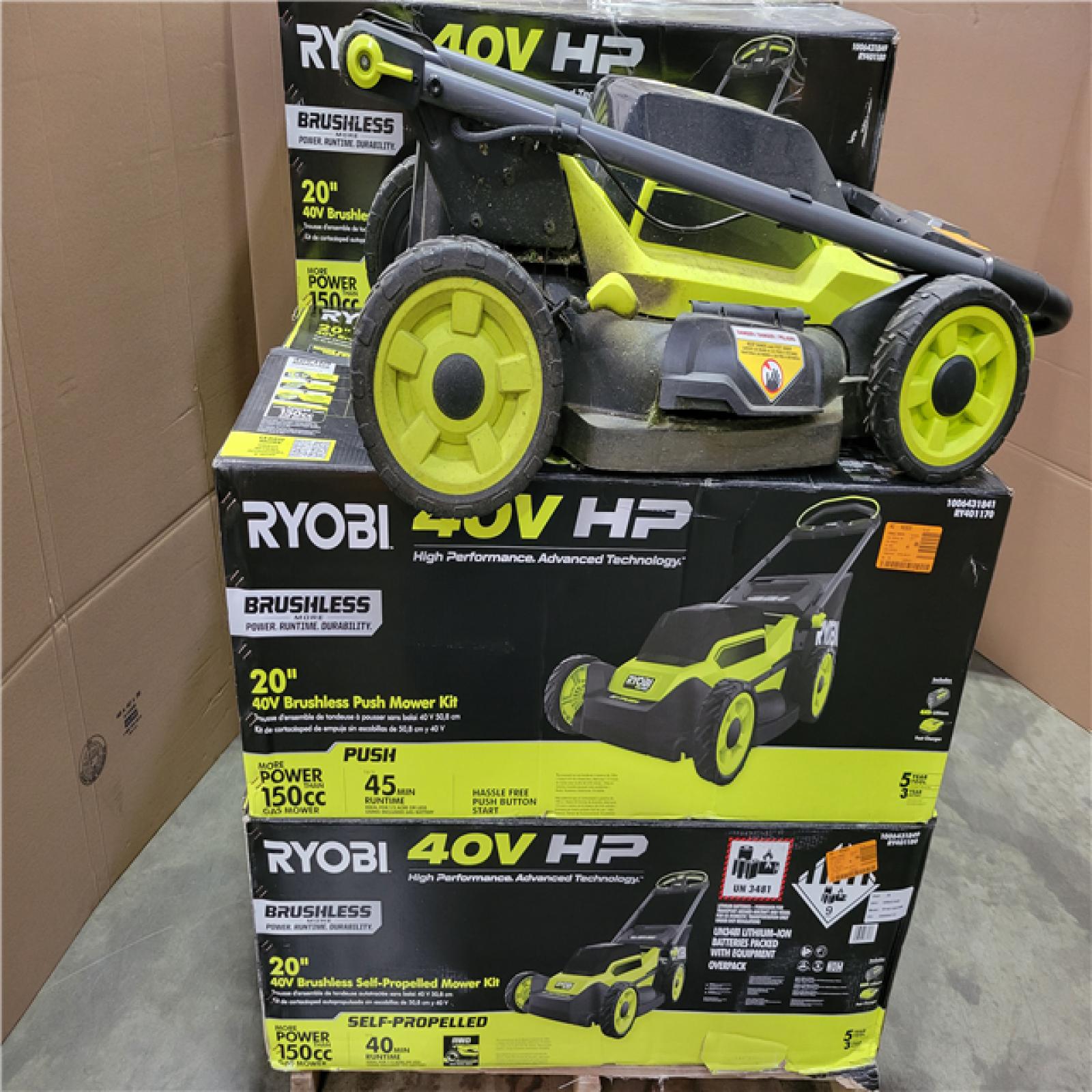 CALIFORNIA AS-IS OUTDOOR POWER EQUIPMENT
