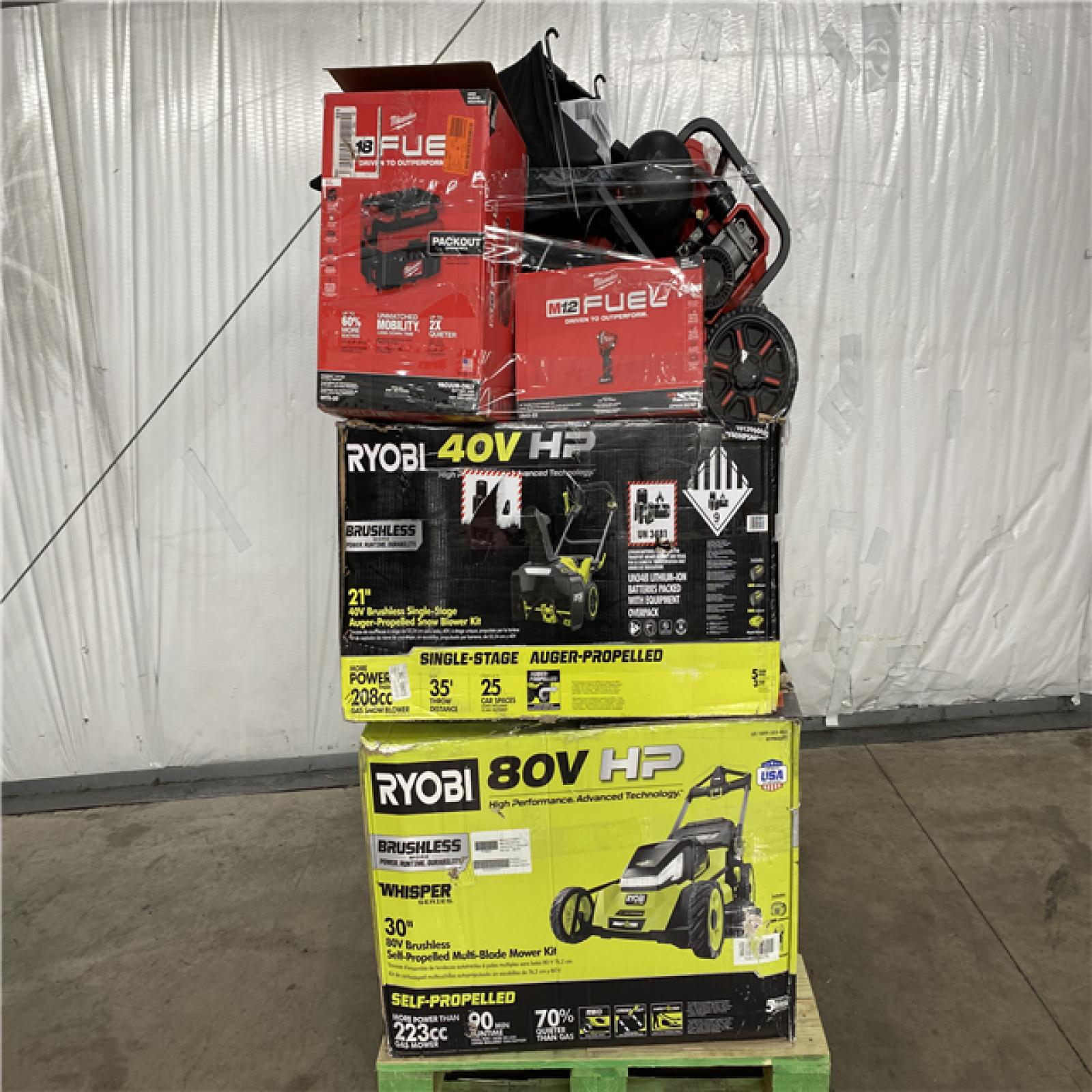 Houston Location AS IS - Tool Pallet