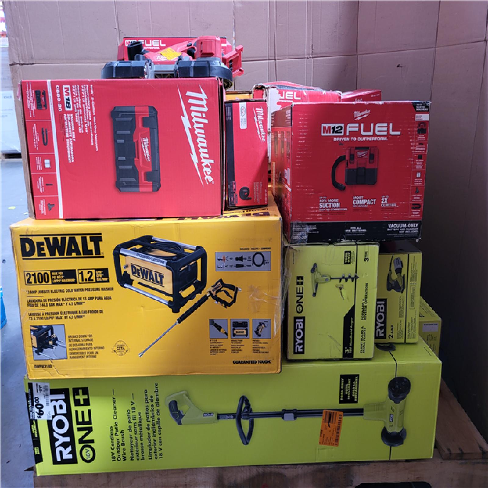 CALIFORNIA AS-IS TOOL PALLET